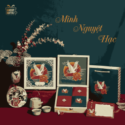 Hộp quà bánh Trung Thu 4 vị Minh Nguyệt Hạc 02 1