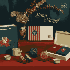 Hộp quà Trung Thu tặng đối tác - Song Nguyệt 01