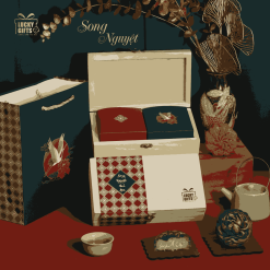 Hộp quà Trung Thu tặng đối tác - Song Nguyệt 02