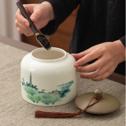 Hộp trà quà tặng trà Shan tuyết cổ thụ suối giàng