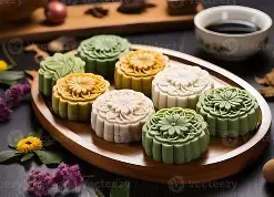 Hoa Nguyệt Trăng 9 banh trung thu nhan dau xanh hinh h175