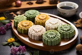 Hoa Nguyệt Trăng 5 banh trung thu nhan dau xanh hinh h175