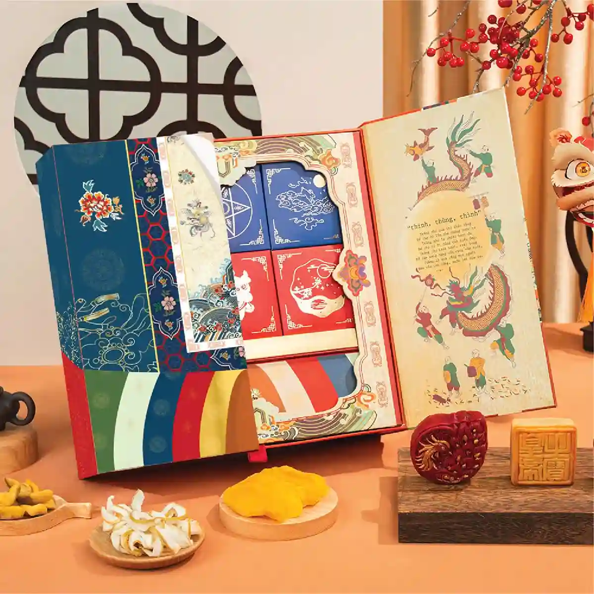 Hộp quà bánh trung thu Nhật Bình