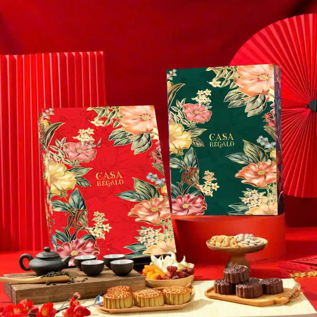 Hộp quà bánh trung thu Vải Hoa