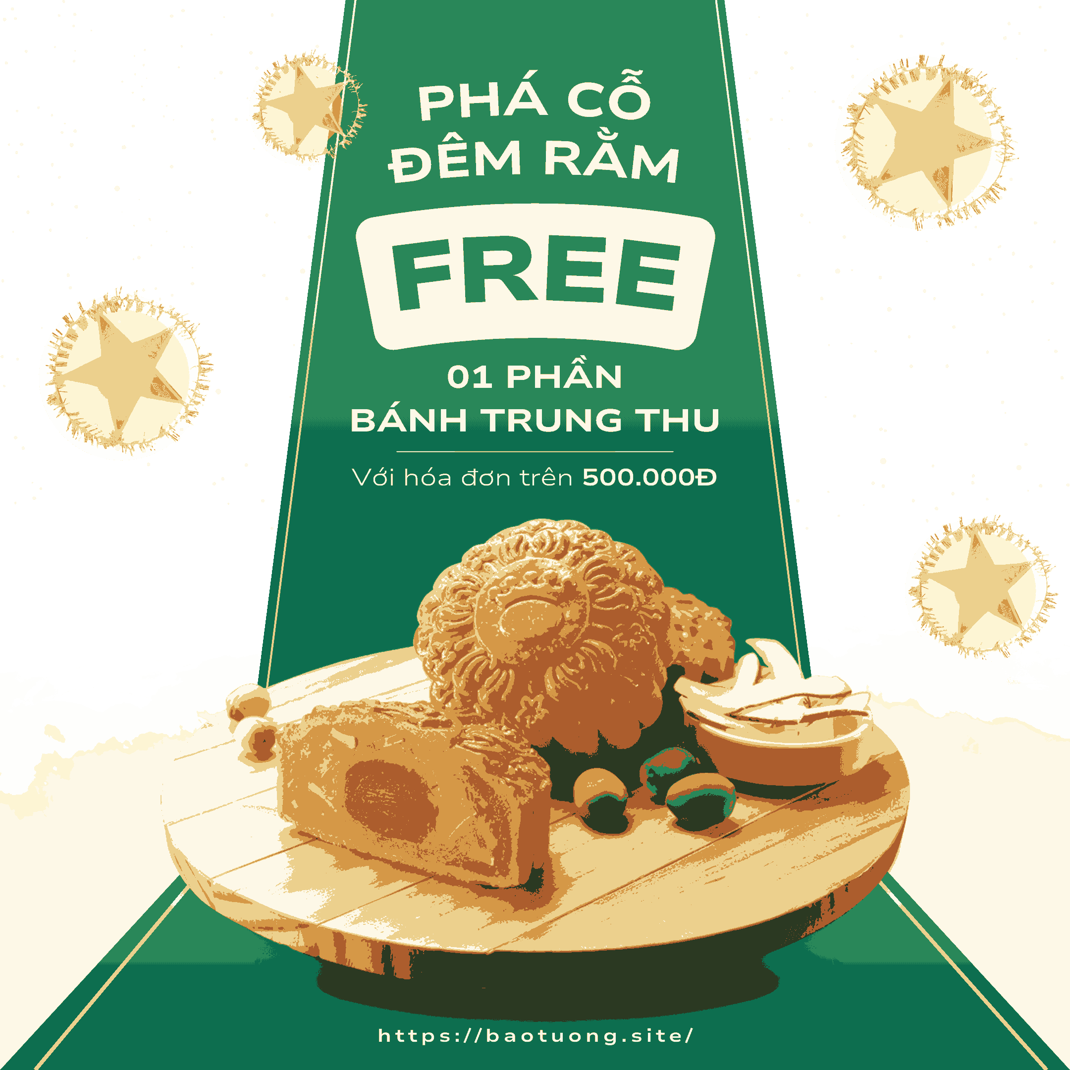 Popup tặng bánh trung thu